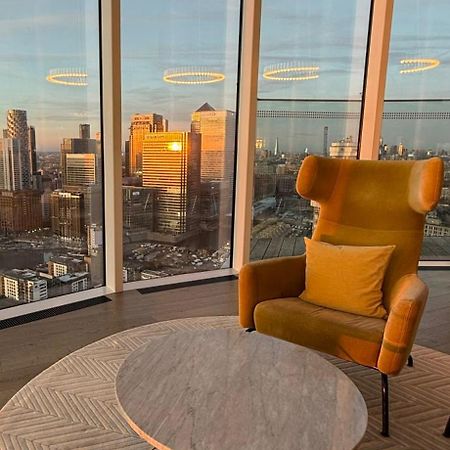 Luxury Modern 2 Bed Flat With Balcony And City View - Canary Wharf City Center Londra Exterior foto