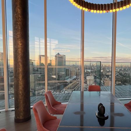 Luxury Modern 2 Bed Flat With Balcony And City View - Canary Wharf City Center Londra Exterior foto