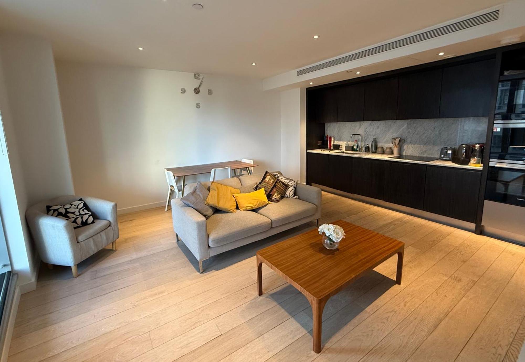 Luxury Modern 2 Bed Flat With Balcony And City View - Canary Wharf City Center Londra Exterior foto